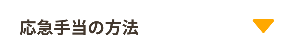 応急手当ての方法