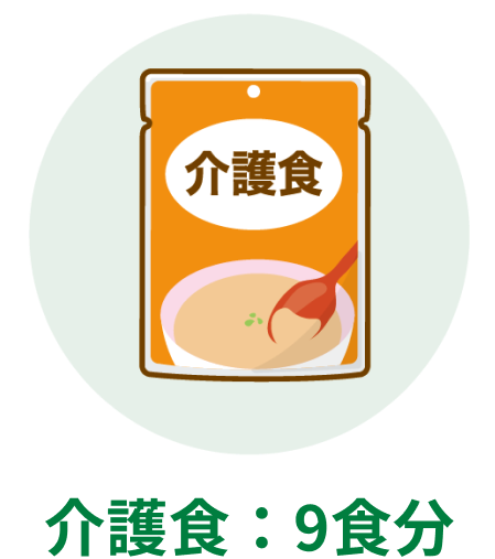 介護食:9食分