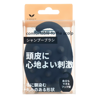 シャンプーブラシ 頭皮に心地よい刺激